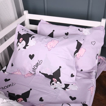 Простынь MirSon Бязь 17-0883 Magic Kuromi 150 х 220 см (2200012198773)