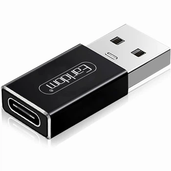 Переходник USB 3.1 на USB-C универсальный адаптер для смартфонов и ноутбуков зарядка передача данных
