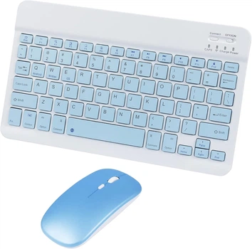 Беспроводная клавиатура и мышь Bluetooth SHARE SUNSHINE Blue