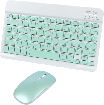 Беспроводная клавиатура и мышь Bluetooth SHARE SUNSHINE Green