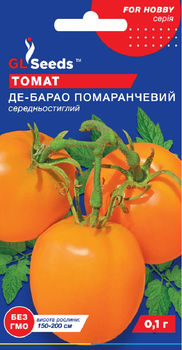 Насіння Томату Де-барао помаранчевий 0.1г TM GL Seeds