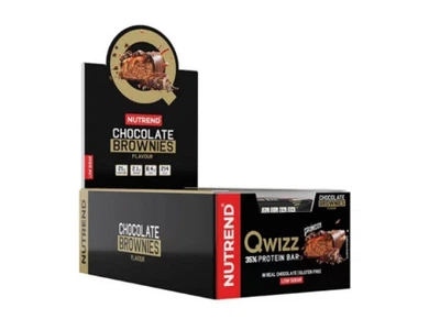 Qwizz Protein Bar Nutrend (24 шт по 60 грамів) Смак Мигдаль шоколад