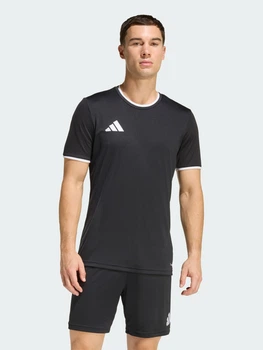 Футболка спортивна довга чоловіча Adidas Entrada26 Jersey JZ2505 S Чорна (4068804821838)