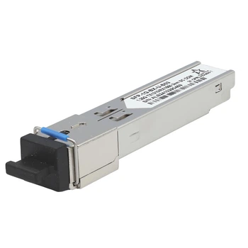 Модуль одномодовый ALISTAR SFP-1G-BX-U-S03 SFP 1G 1SM WDM SC 3KM TX1310/RX1550nm DDM для коммутаторов Серый