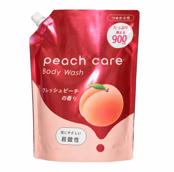 ROCKET SOAP Body Wash гель для душа, персик (сменный блок), 900 мл