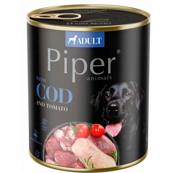Влажный корм для собак Dolina Noteci Piper Cod and Tomato с треской и томатами - 400гр