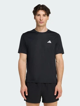 Футболка спортивна довга чоловіча Adidas Workout Essentials Base KA3569 L Чорна (4068821575707)
