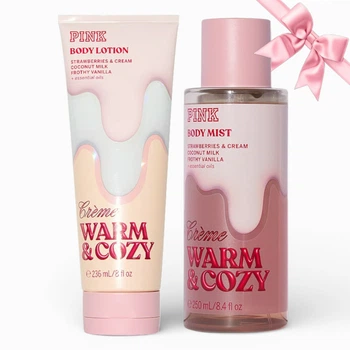 Набір Victoria's Secret Warm & Cozy Crème Body Mist + Lotion (135/222)