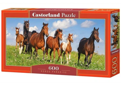 Пазл Castorland puzzle Лошади, 600 эл. (панорама) (B-060351)