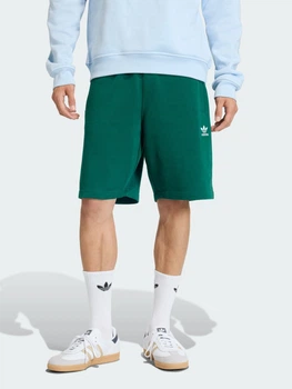 Шорти бавовняні короткі чоловічі Adidas Originals Trefoil Essentials KD1311 L Зелені (4068822124096)