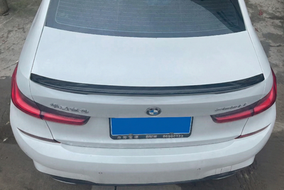 Спойлер для BMW 3 G20/G80 2018+, черный глянец V1