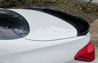 Спойлер PSM-Style для BMW 1 E82 2004–2011, черный глянец