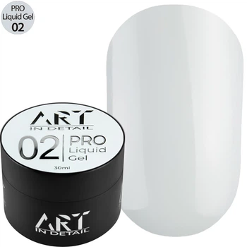 Гель для нарощування нігтів ART PRO Liquid Builder Gel №02 30 мл