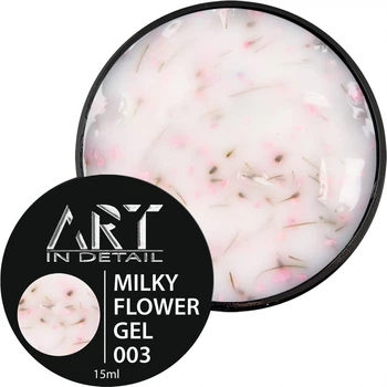 Гель для нарощування нігтів ART Builder Gel Milky Flower №003 15 мл