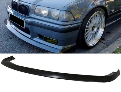 Губа під передній бампер для BMW M3 E36 1990-2000 (чорний глянець)