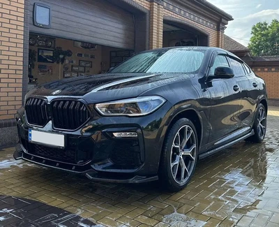 Ноздри M-Look для BMW X6 G06 2019-2022, черный глянец