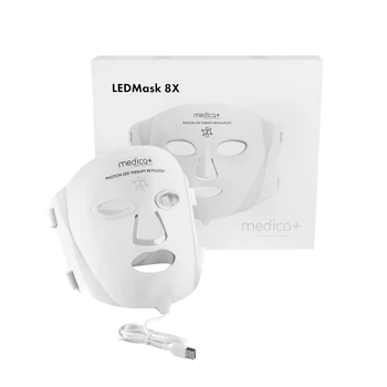 Led-маска Medica+ LEDMask 8X для светотерапии, 7 режимов, гибкий силикон