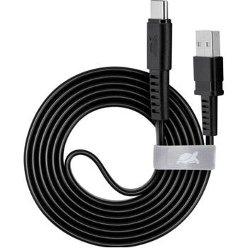 Дата кабель USB 2.0 AM to USB-C 1.2m black RivaCase (PS6002 BK12)