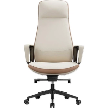 Офисное кресло GT Racer B-2115 Beige/Brown [156017]