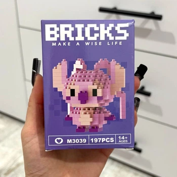 Конструктор Bricks Lilo and Stitch Angel 197 деталей Ліло та Стіч Ангел