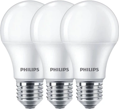 Світлодіодна лампа Philips LEDbulb ND 10-75W A60 E27 840 1CT 3 шт (929002306647R)
