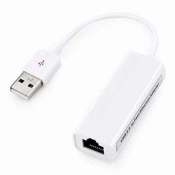 USB Ethernet адаптер 10/100 Мбит для ноутбука и компьютера стабильное подключение к интернету