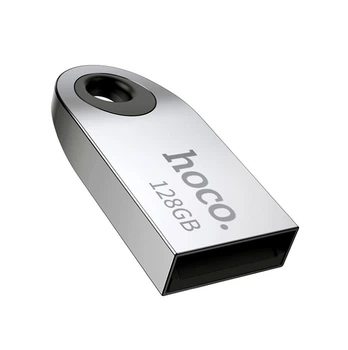 Флеш-накопитель Hoco UD9 USB Drive 128GB мини противоударный для автомобилей черный