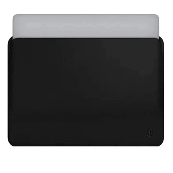 Чехол-папка WIWU Кожзам Противоударный для MacBook 15.3 Черный