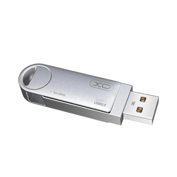 Флеш-накопитель XO DK02 USB 3.0 32GB серебристый вращающийся противоударный