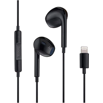 Навушники Hoco M111 Max Primero Lightning чорний протиударний для iPhone