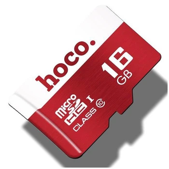 Карта пам'яті Hoco microSDHC 16GB швидкість 10 для фото та відео високої чіткості