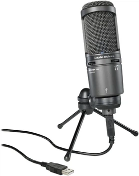 Мікрофон студійний Audio-Technica AT2020 USB+
