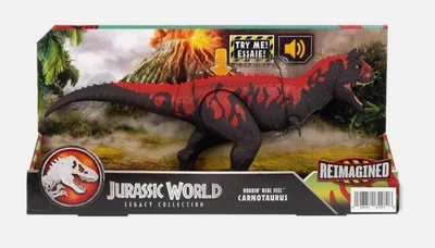 Фигурка Динозавр Карнотавр Jurassic World Legacy Collection Reimagined Real Feel Carnotaurus Mattel JCG20