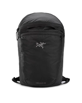 Рюкзак Arc’teryx Heliad 15L водонепроникний чорний, Арктерікс рюкзак легкий для походів та щоденного використання