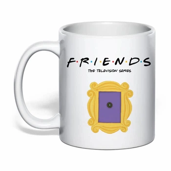 Чашка з друком "Friends (Друзі)" №4 (колір білий) (37197)