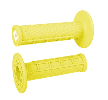 Мото грипсы ODI Ruffian MX 1/2 Waffle Single-Ply, FLO-Yellow