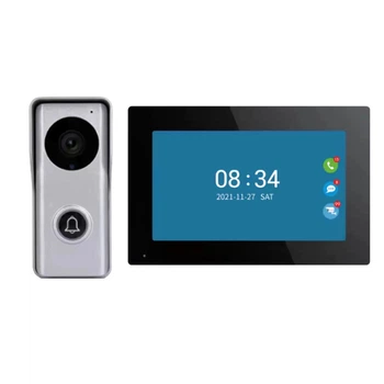 Видеодомофон IP камера Joneytech AHD-1V1 с Wi-Fi 1080P ночное видение запись видео для дома и офиса