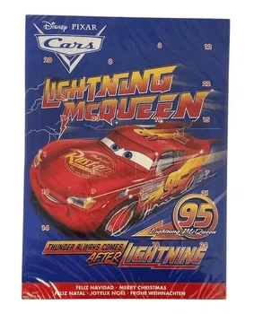 Адвент-календарь Disney Pixar Cars Lightning McQueen Advent Calendar с молочными шоколадками 50г