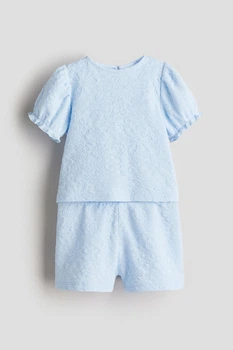 Шорти H&M 1304974 122-128см блакитний