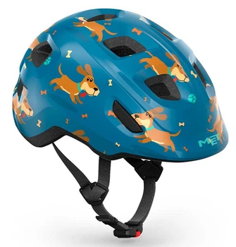 Шлем MET Hooray CE Blue Teckel Glossy XS