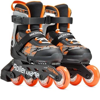 Ролики Rollerblade Microblade SL Black Orange 36.5-40.5
