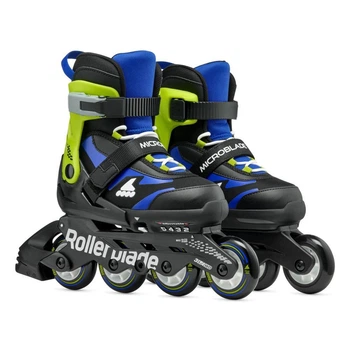 Детские ролики Rollerblade Microblade Black Blue 33-36.5