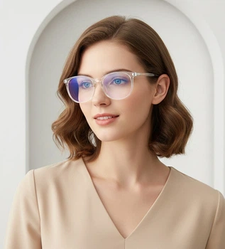 Окуляри для іміджу "Smart Casual" Прозорий (40107)