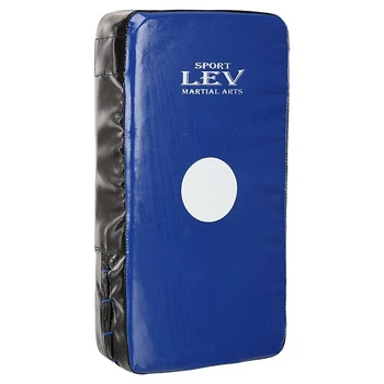 Макивара прямая 25x45x9 см Искусственная кожа Комби LEV цвет синий-черный LV-4284