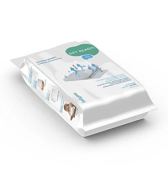 Гігієнічні пелюшки 60x90 см 10 штук + 2 безкоштовно"Babyono"