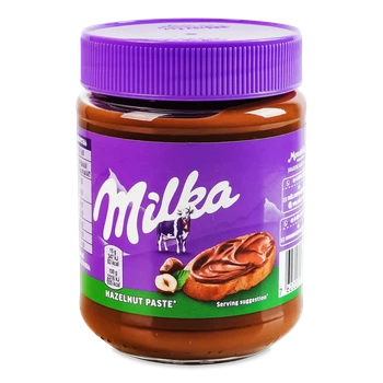 Шоколадная ореховая паста Milka Haselnusscreme 350 г