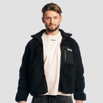 Куртка Sherpa чорна S - GymBeam