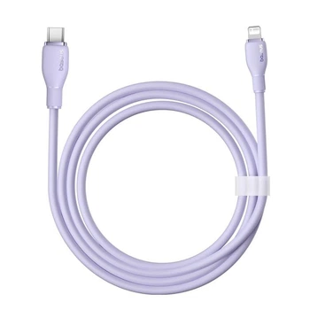 Кабель зарядний Baseus Type-C Lightning Pudding Charging+Data 20 W 1.2 м Purple (P10355701511-00)
