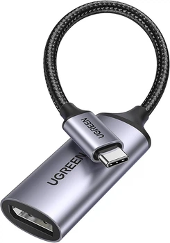Переходник адаптер Ugreen USB-C to DisplayPort 8K@60Hz Grey (CM654)