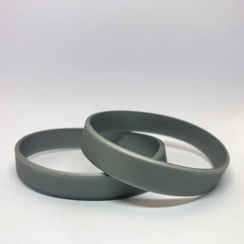 Силіконовий браслет 55 Silver 1153671827
